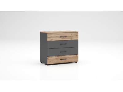 Скрин Аполо 2 (дъб вотан/антрацит)